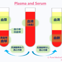 Plasma and serum